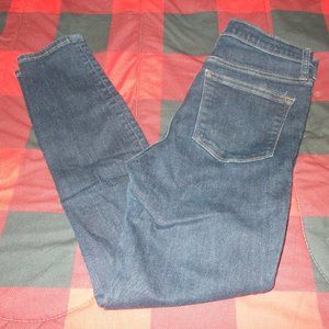 J. Crew Factory High Rise Skinny Jeans Dark Wash Size 28 FINAL